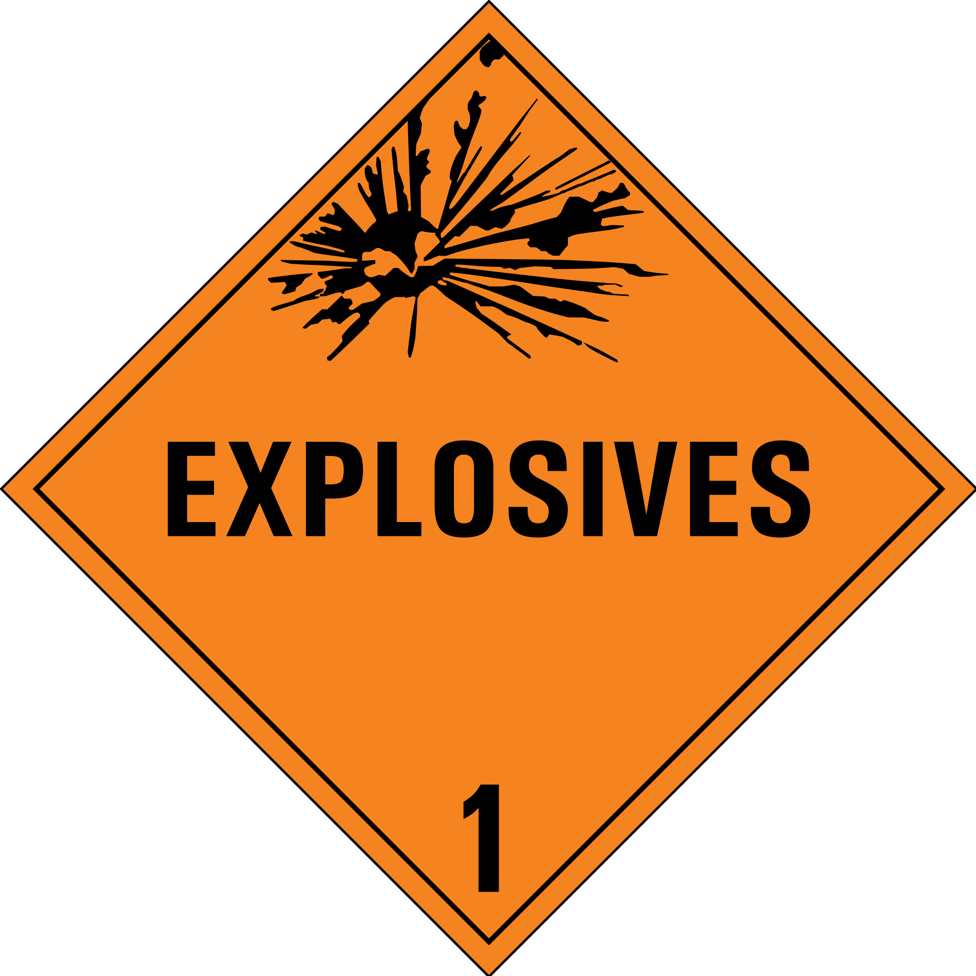 Class 1 - Explosives
